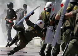 Greek crisis turns to riots