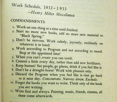 Work, Bohemian, work!