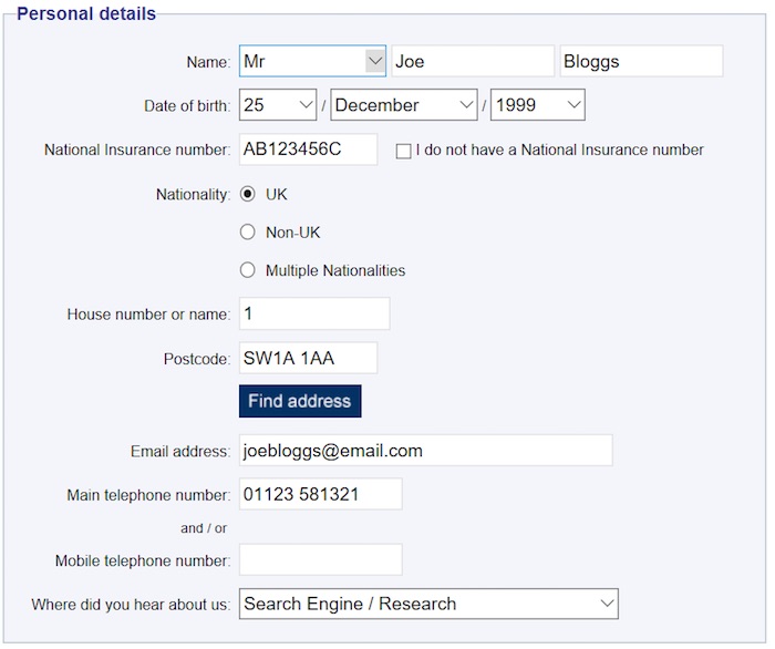 Set Up Online Brokerage Account