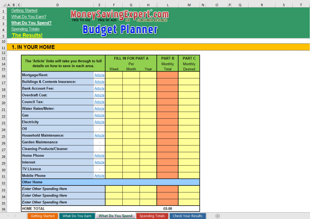 Getting hands on with your budget with Money Dashboard Monevator