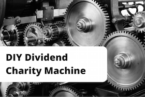 Logo for DIY Dividend charity machine