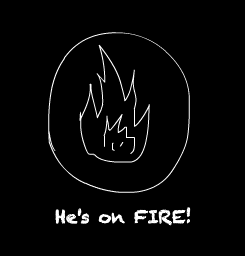 On FIRE logo