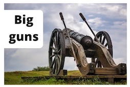 Image of a historic cannon to illustrate the power of the Financial Services Ombudsman